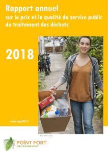 Page de couverture du rapport annuel 2018