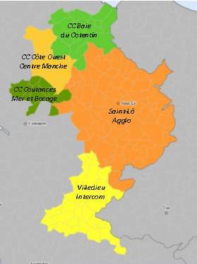 Carte du territoire du Point Fort Environnement