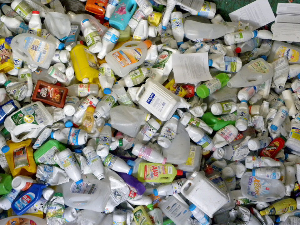 Divers déchets en PEHD Divers déchets en PEHD