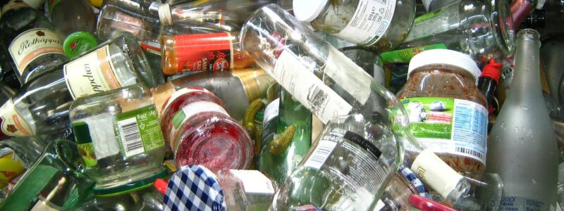 Déchets verre