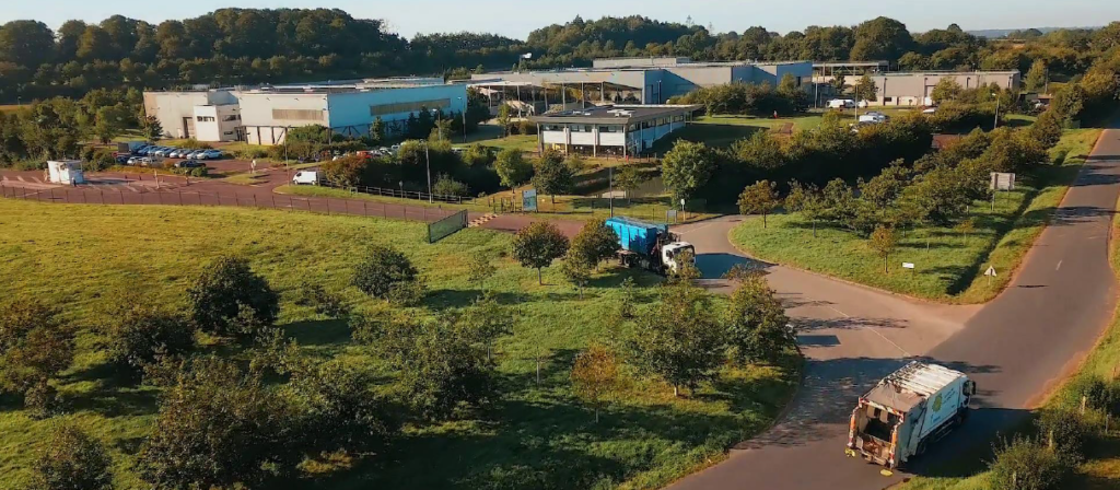 Vue panoramique du site de Cavigny