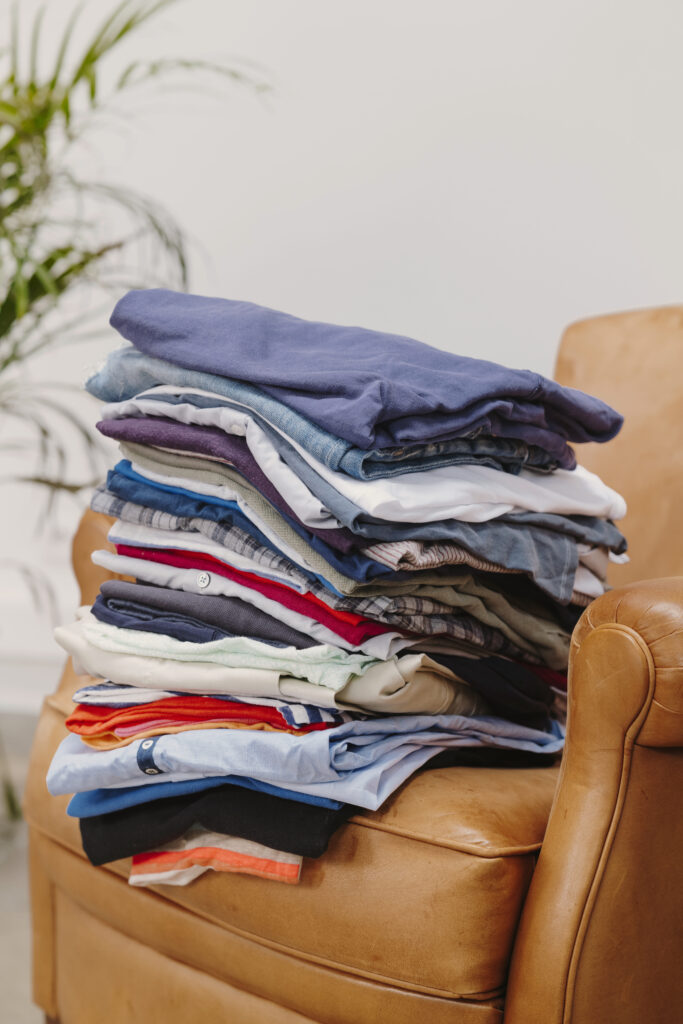 Pile de vêtements