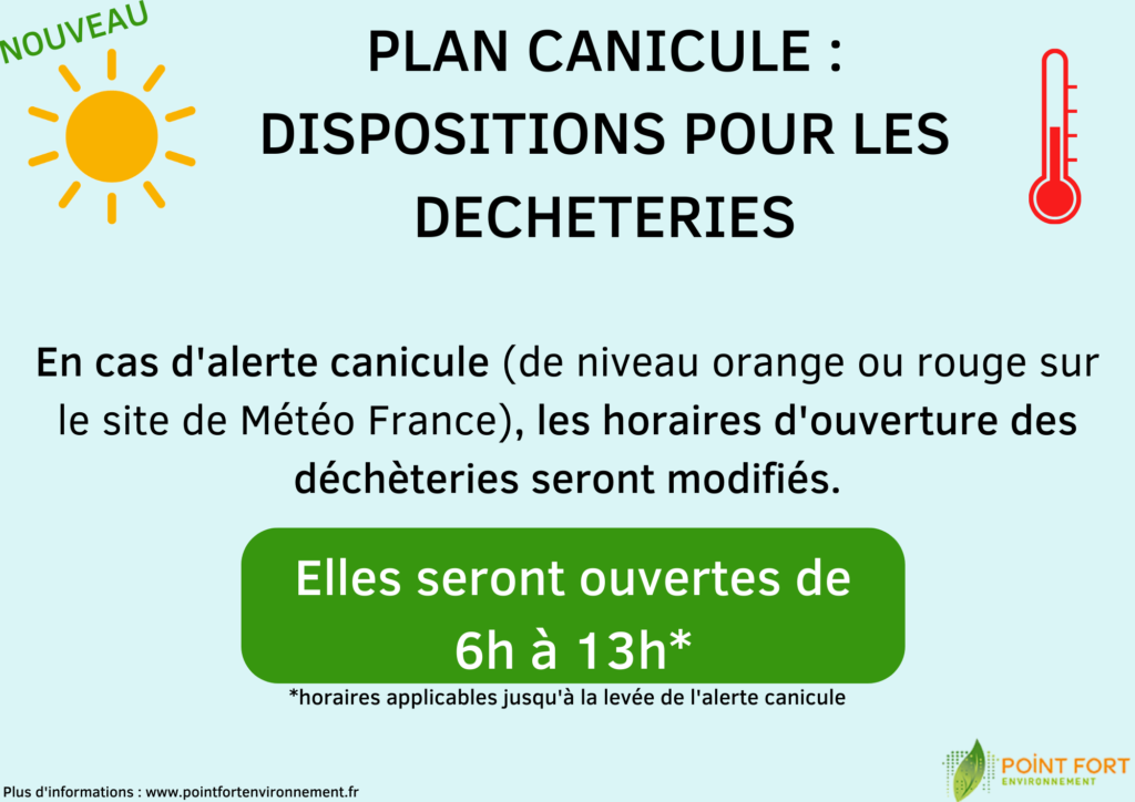 Support de communication sur le plan canicule