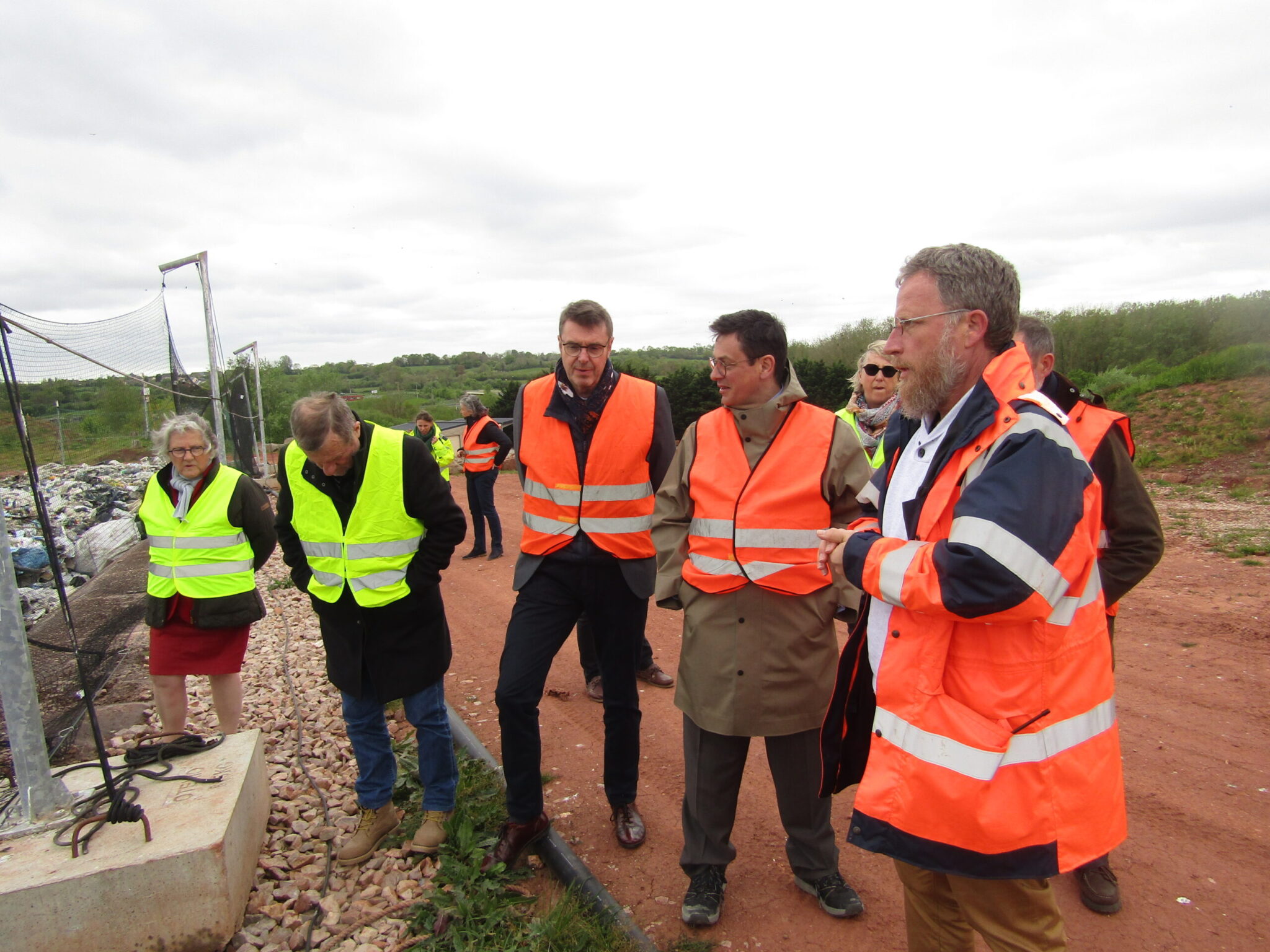 Photo visite M. Le Préfet